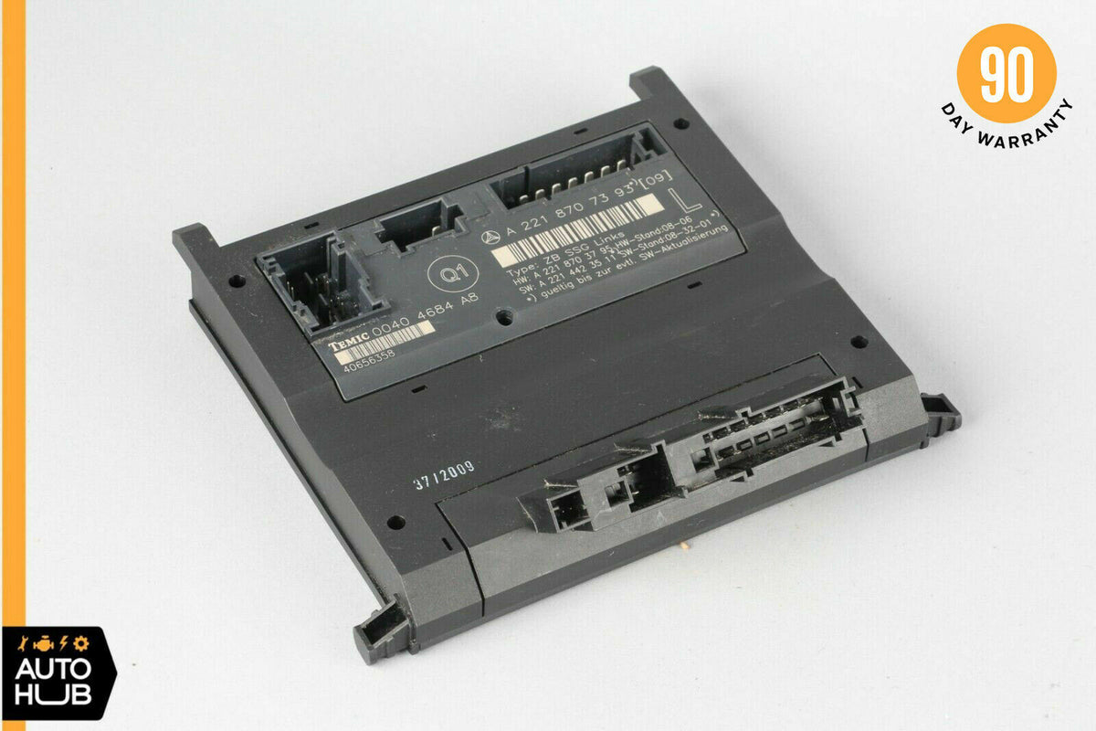 07-13 Mercedes W221 S550 S400 Front Left Driver Side Under Seat Control Unit OEM - photo 1