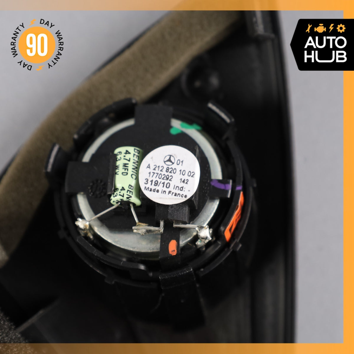 07-13 Mercedes W221 S400 S600 S63 AMG Door Corner Speaker Left Driver Side OEM - photo 9