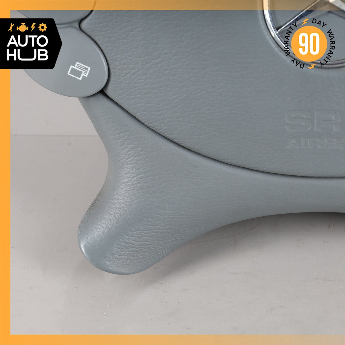 Mercedes R230 SL500 SL55 CLK500 E350 Steering Wheel Airbag Air Bag Black OEM - photo 6