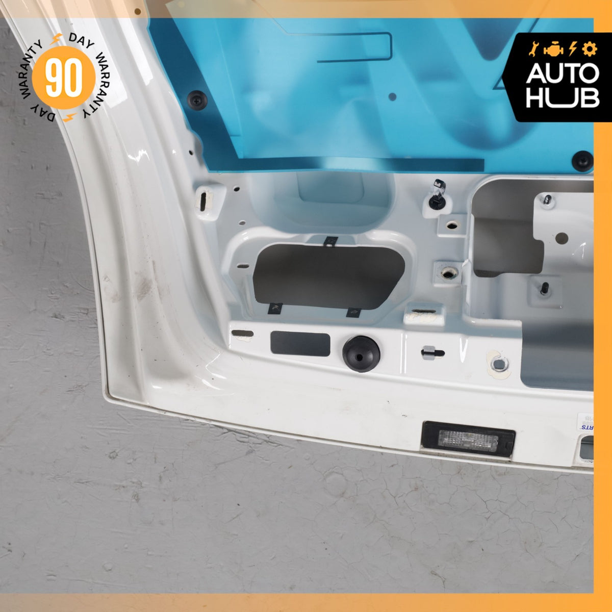 12-18 Bentley Continental GTC Convertible Trunk Lid Panel Assembly White OEM 55k - photo 14