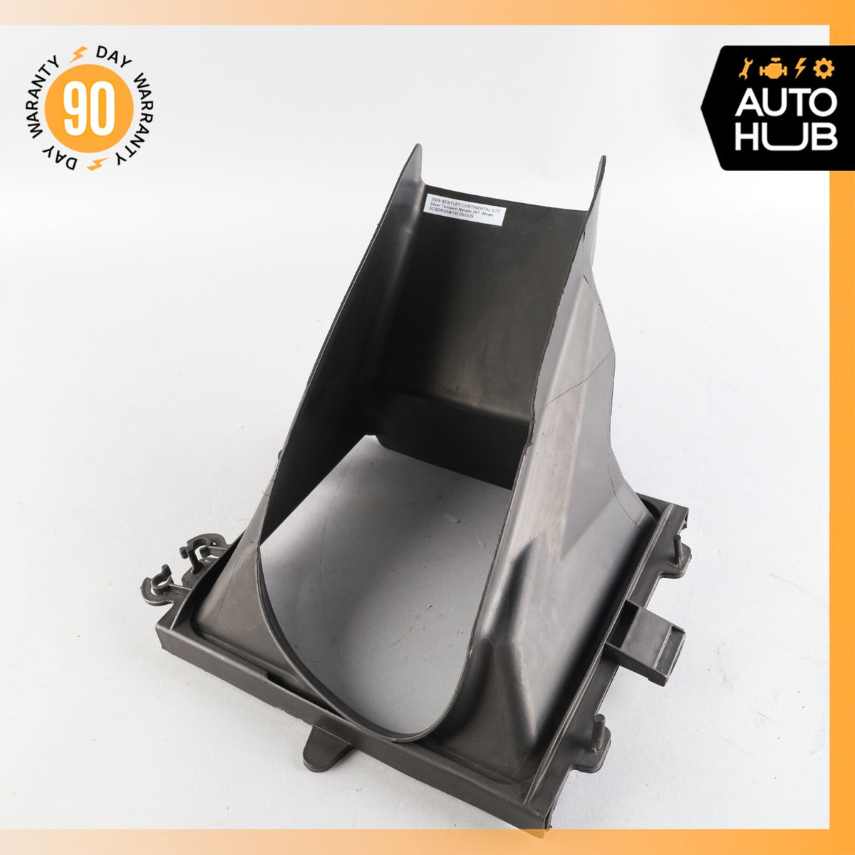 03-11 Bentley Continental GTC 6.0L Left Side Intercooler Air Duct Shroud OEM 46k - photo 2
