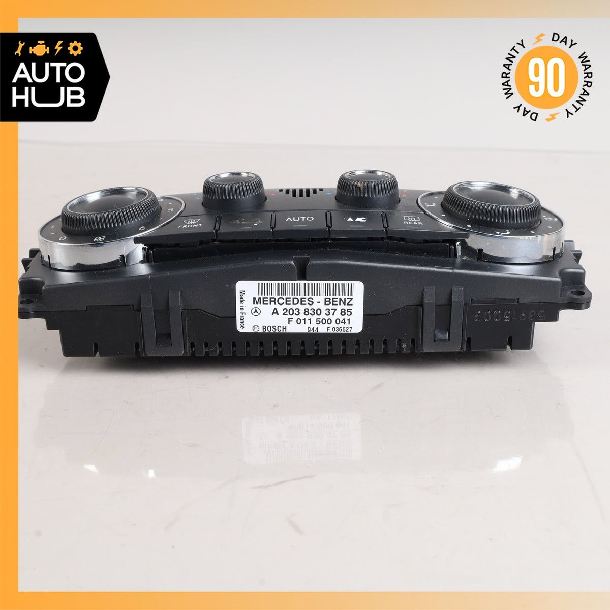 Mercedes W209 CLK350 C230 Front A/C AC Climate Control Switch OEM - photo 7