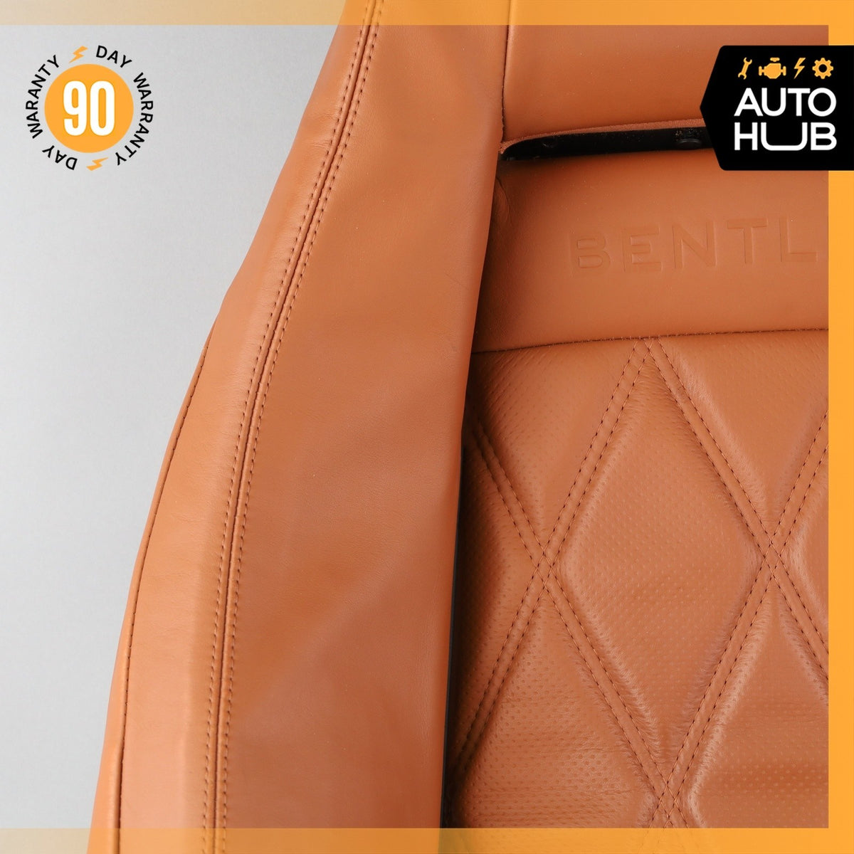 Bentley Continental GTC GT Front Right Side Seat Upper Back Cushion OEM 43k - photo 6