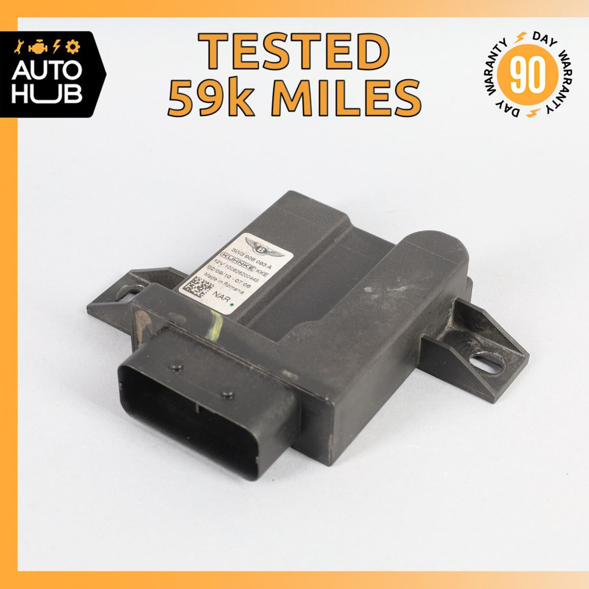 11-12 Bentley Continental GTC Flying Spur Fuel Pump Control Module OEM 59k - photo 1