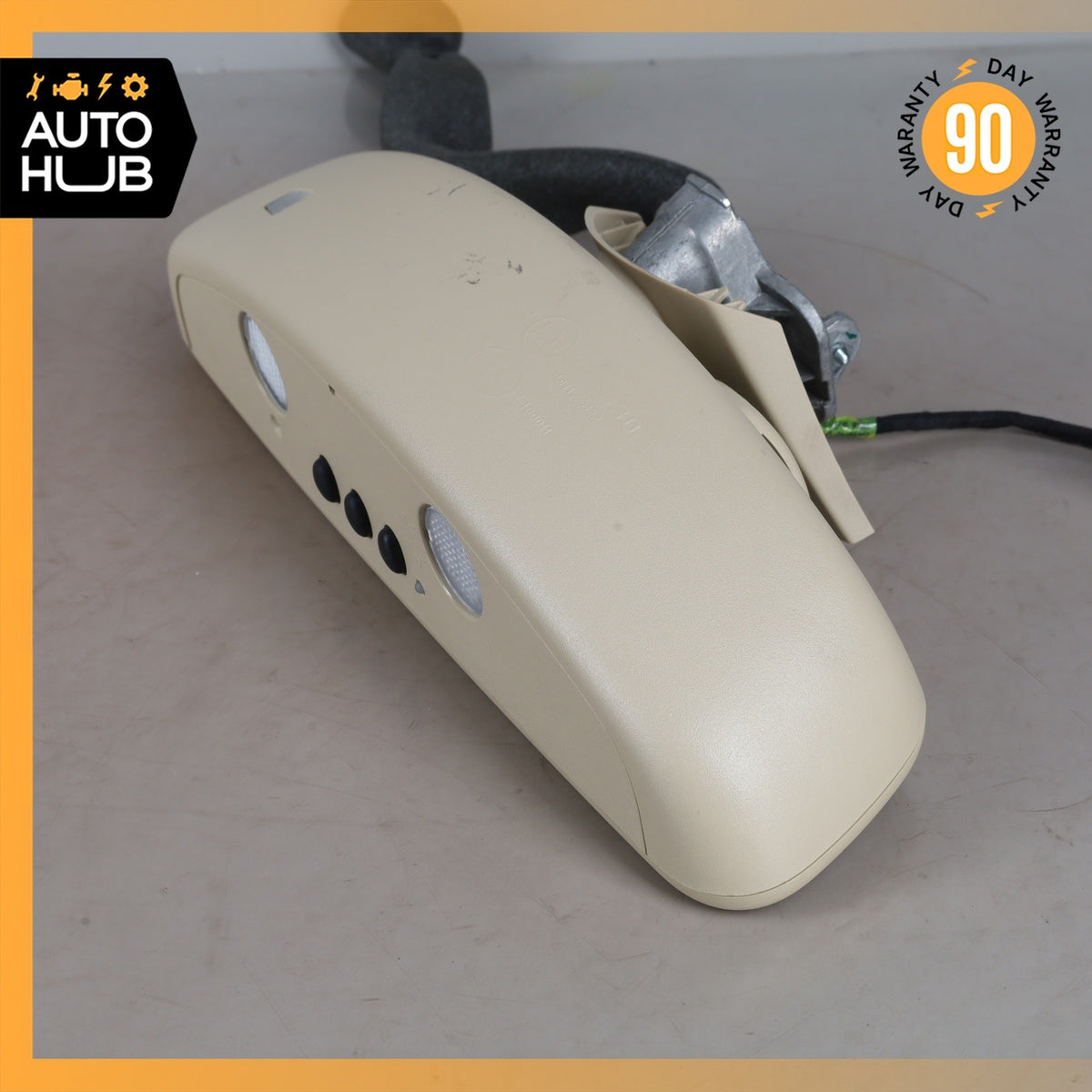 10-16 Mercedes X204 GLK250 C300 Interior Rear View Mirror 2048103217 Beige OEM - photo 7