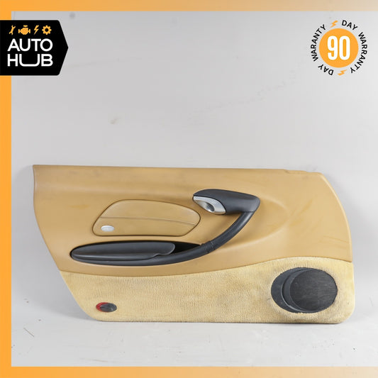 00-04 Porsche Boxster 986 Front Left Side Interior Door Panel Trim Beige OEM - photo 1
