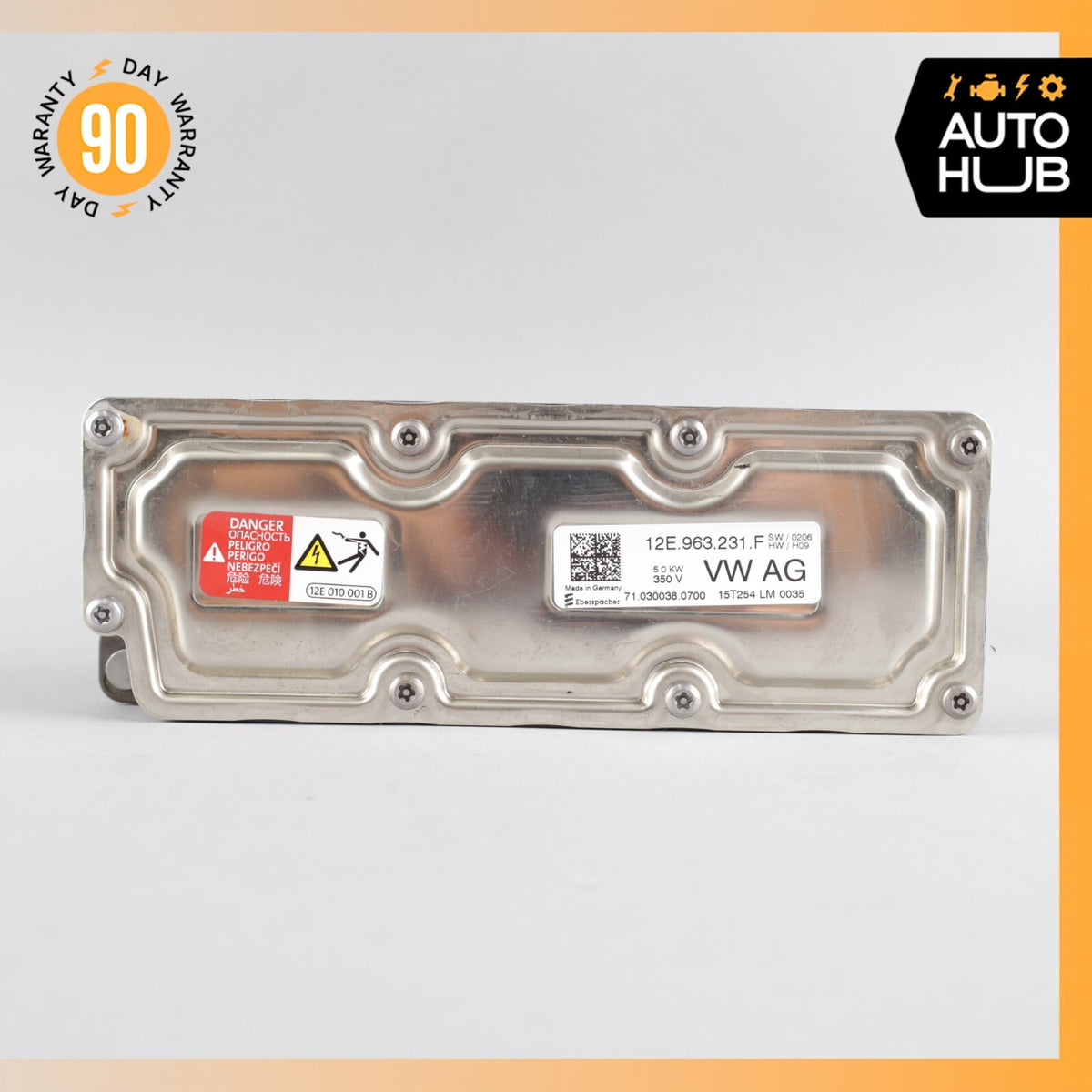 15-23 Porsche Cayenne 958 E-Hybrid High Voltage Electric Battery Heater OEM - photo 4