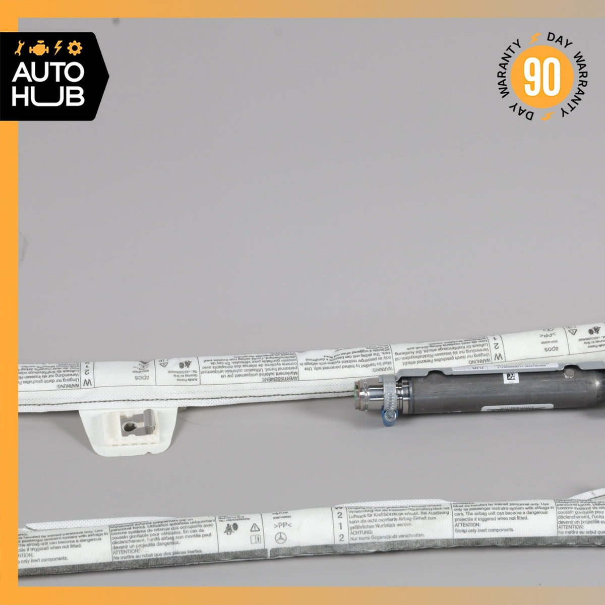 10-16 Mercedes W212 E350 E250 Sedan Roof Curtain Air Bag Right Side OEM - photo 3