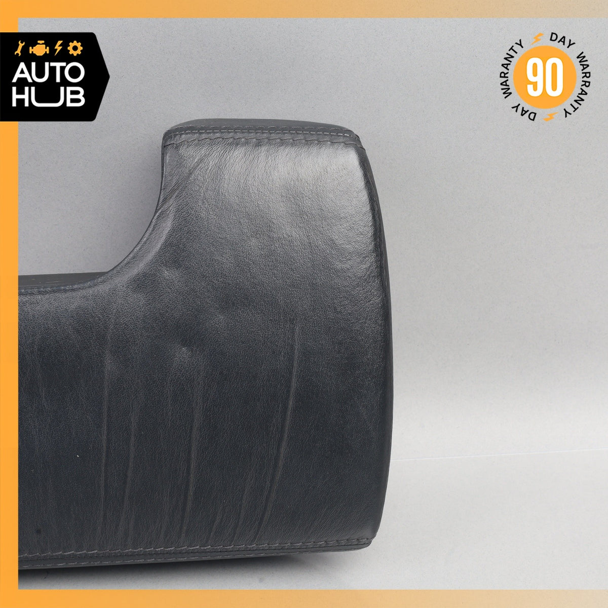 00-02 Mercedes W220 S600 S430 Center Console Armrest Arm Rest Black OEM - photo 6