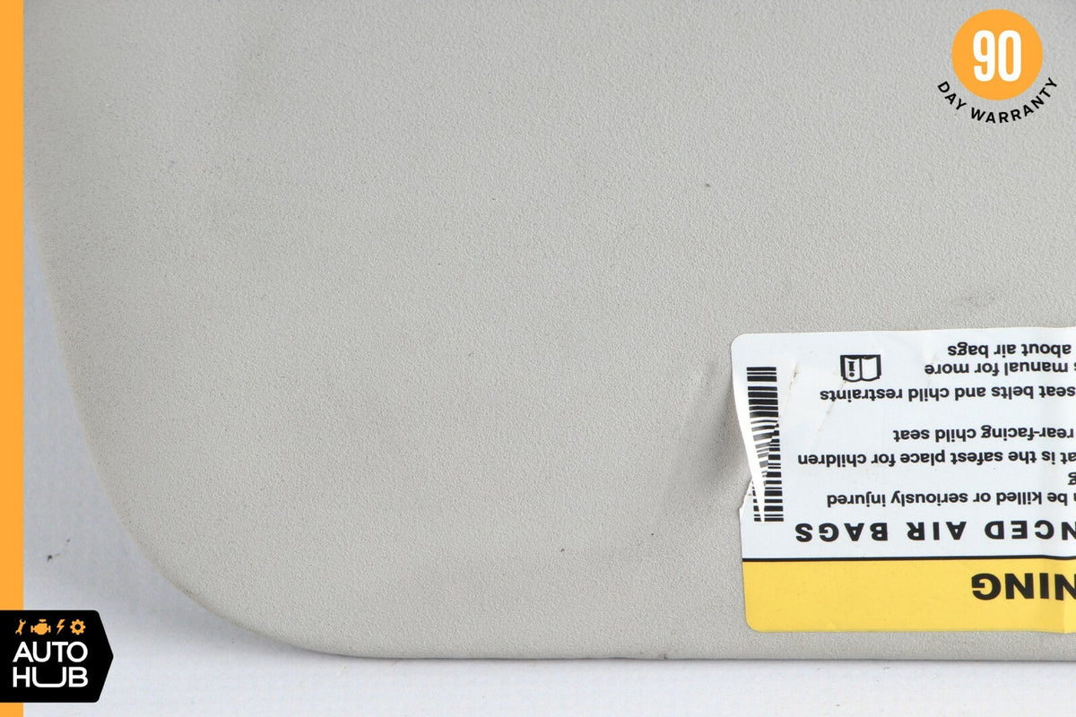 09-13 Mercedes W251 R350 R320 Front Left Driver Sun Visor Sun Shade Gray OEM - photo 4