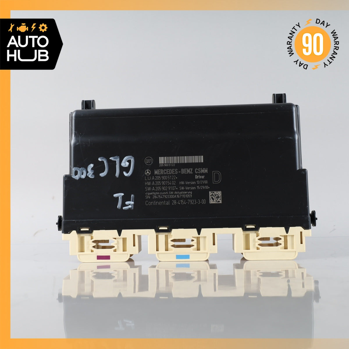 15-23 Mercedes X253 GLC300 C43 AMG Front Left Seat Control Module OEM - photo 5