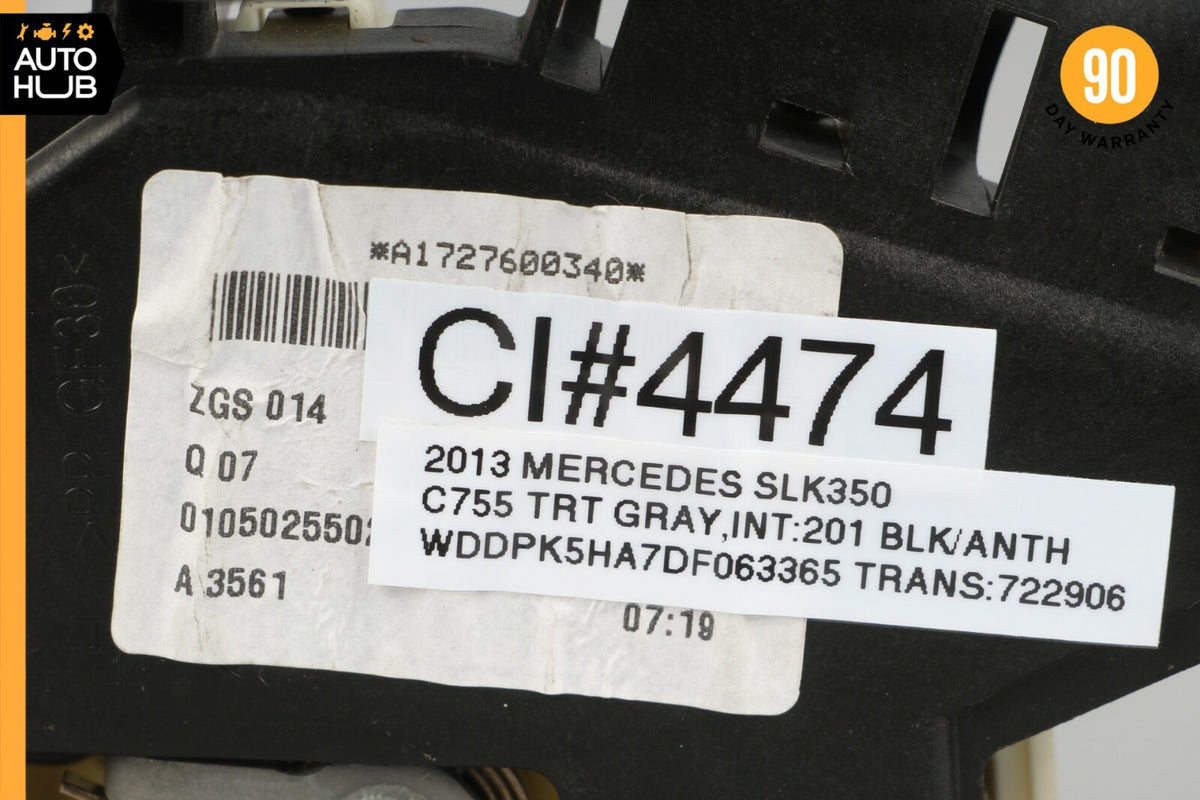 08-20 Mercedes R172 SLK350 C300 Front Left Side Door Lock Latch Actuator OEM 60k - photo 9