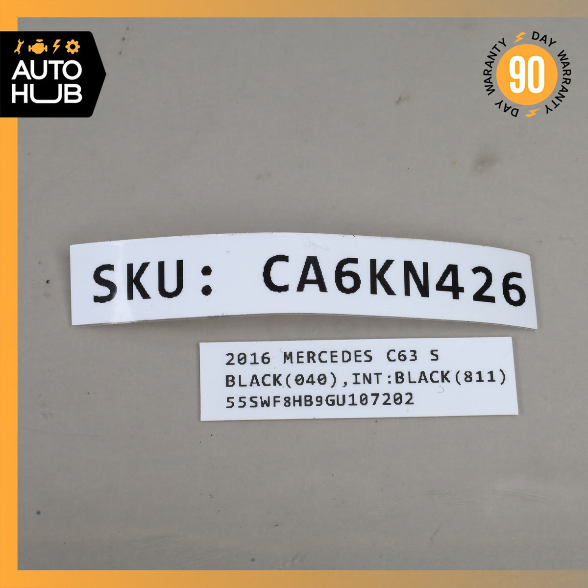15-20 Mercedes W205 C63 AMG CLA250 Front Upper Seat Cushion Bladder Bolster OEM - photo 9