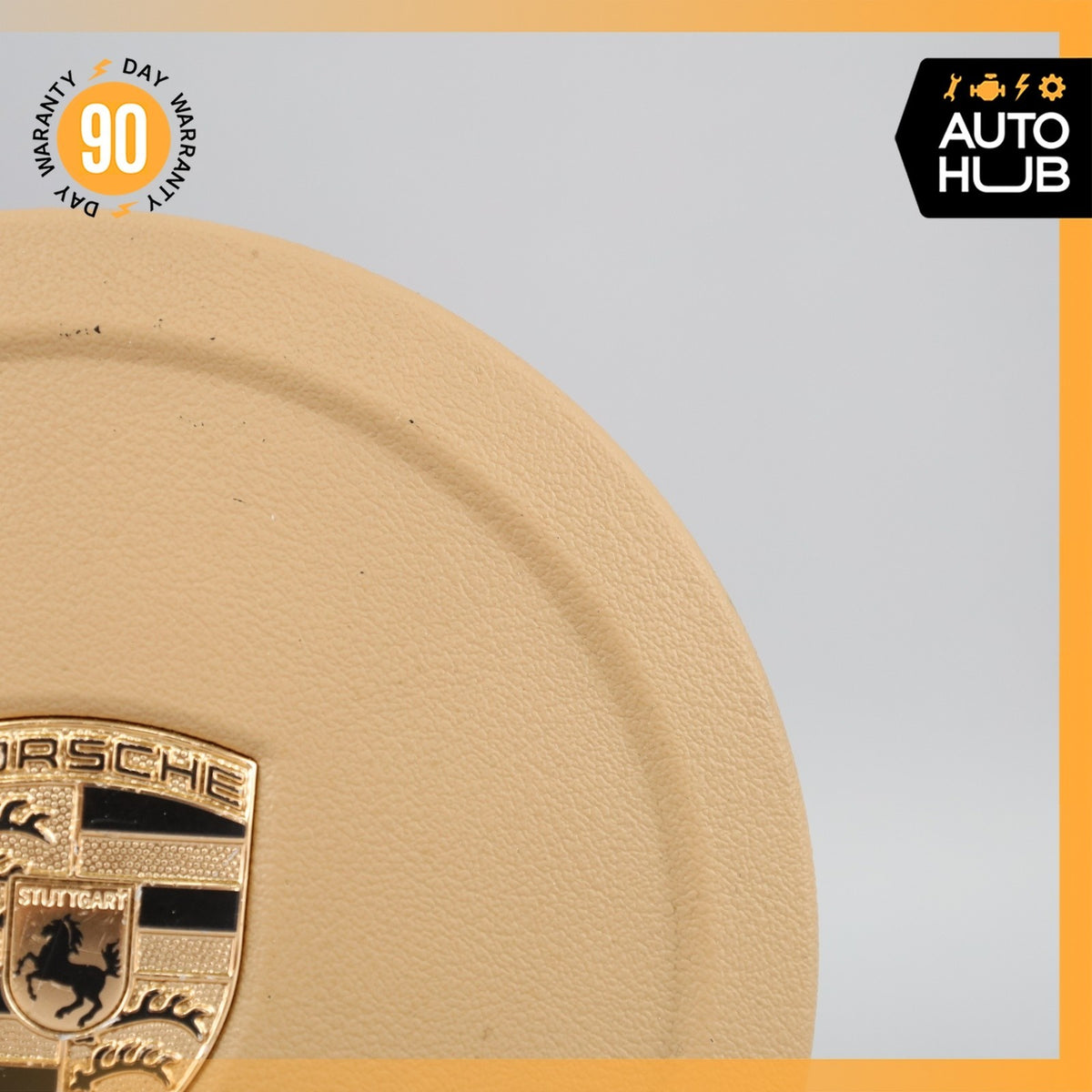 10-16 Porsche Panamera 970 Steering Wheel Airbag Air Bag Beige OEM 68k - photo 5