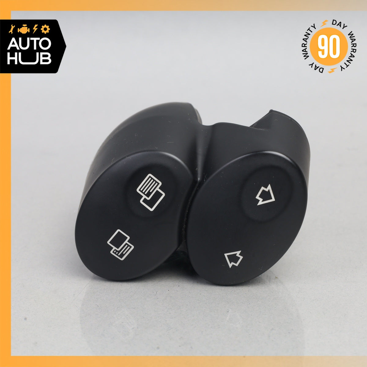 03-11 Mercedes W209 CLK350 E550 SL55 AMG Steering Wheel Control Button Gray OEM - photo 2