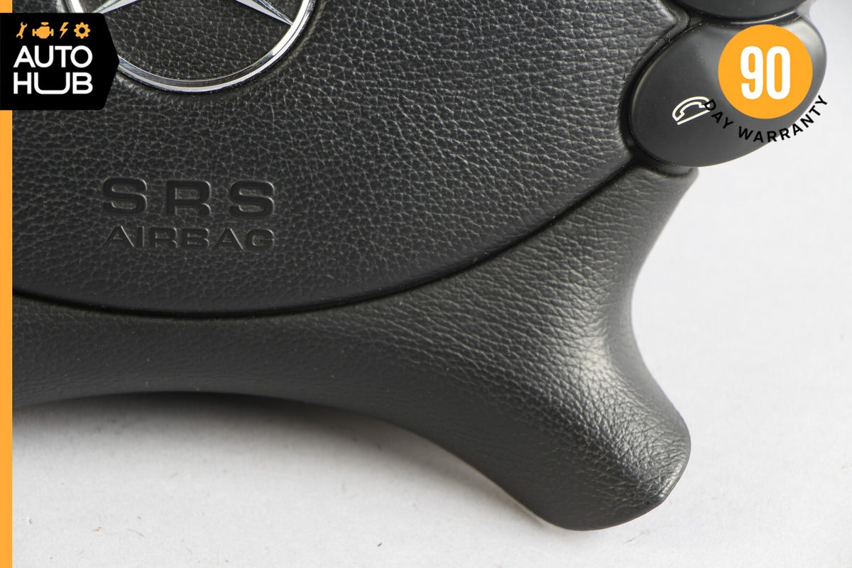 Mercedes R230 SL500 SL55 AMG CLK500 E350 Steering Wheel Airbag Air Bag Black OEM - photo 4
