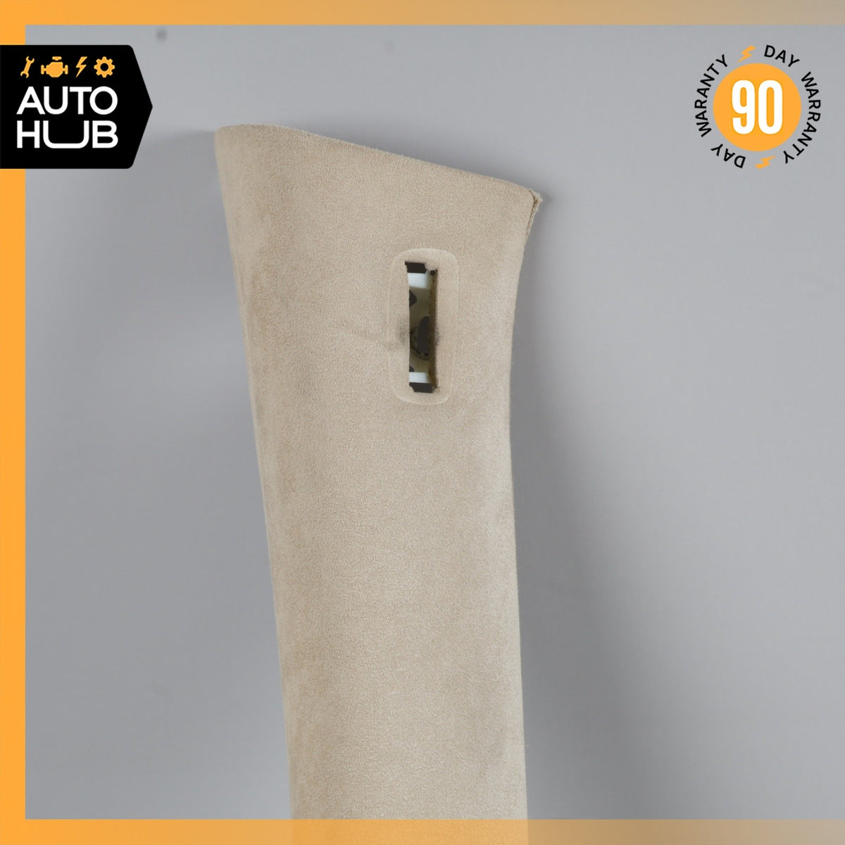 07-13 Mercedes W221 S600 S550 Front Left Side A Pillar Trim Panel Suede OEM - photo 2