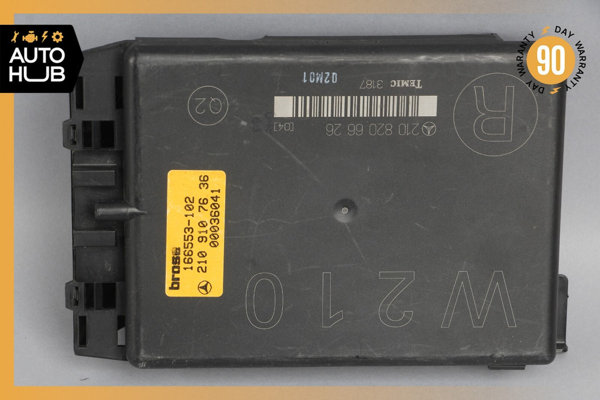 98-02 Mercedes W210 E430 E500 Seat Control Module Front Right Passenger Side OEM - photo 7