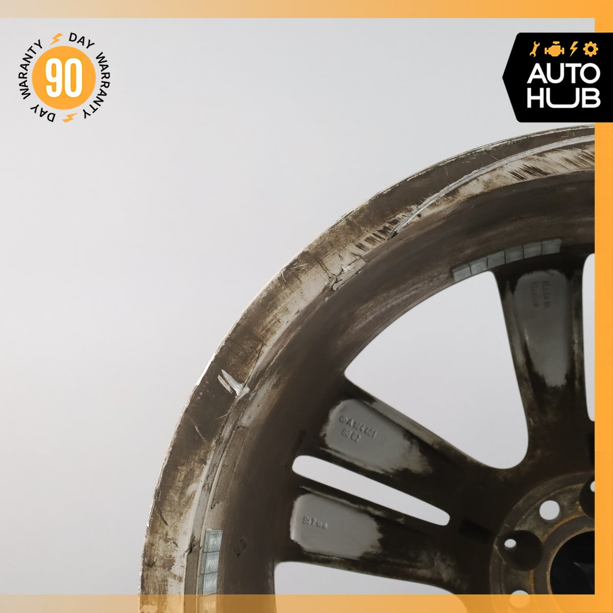 Mercedes X164 GL350 GL450 GL450 8.5 x 20 20" Wheel Rim Silver 1644016002 OEM - photo 10
