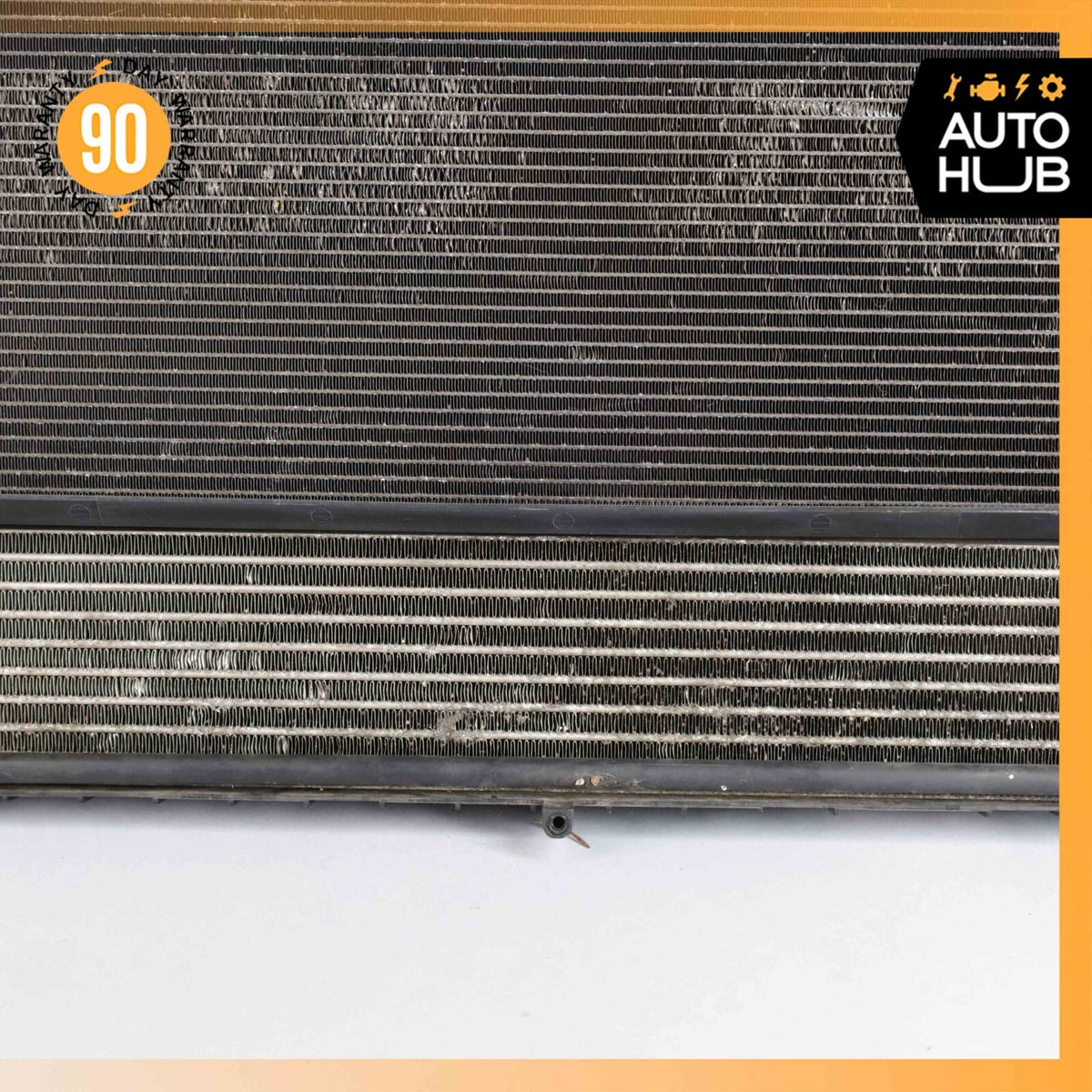 Porsche Cayenne 958 Turbo S AC A/C Condenser Transmission Cooler Radiator OEM - photo 15