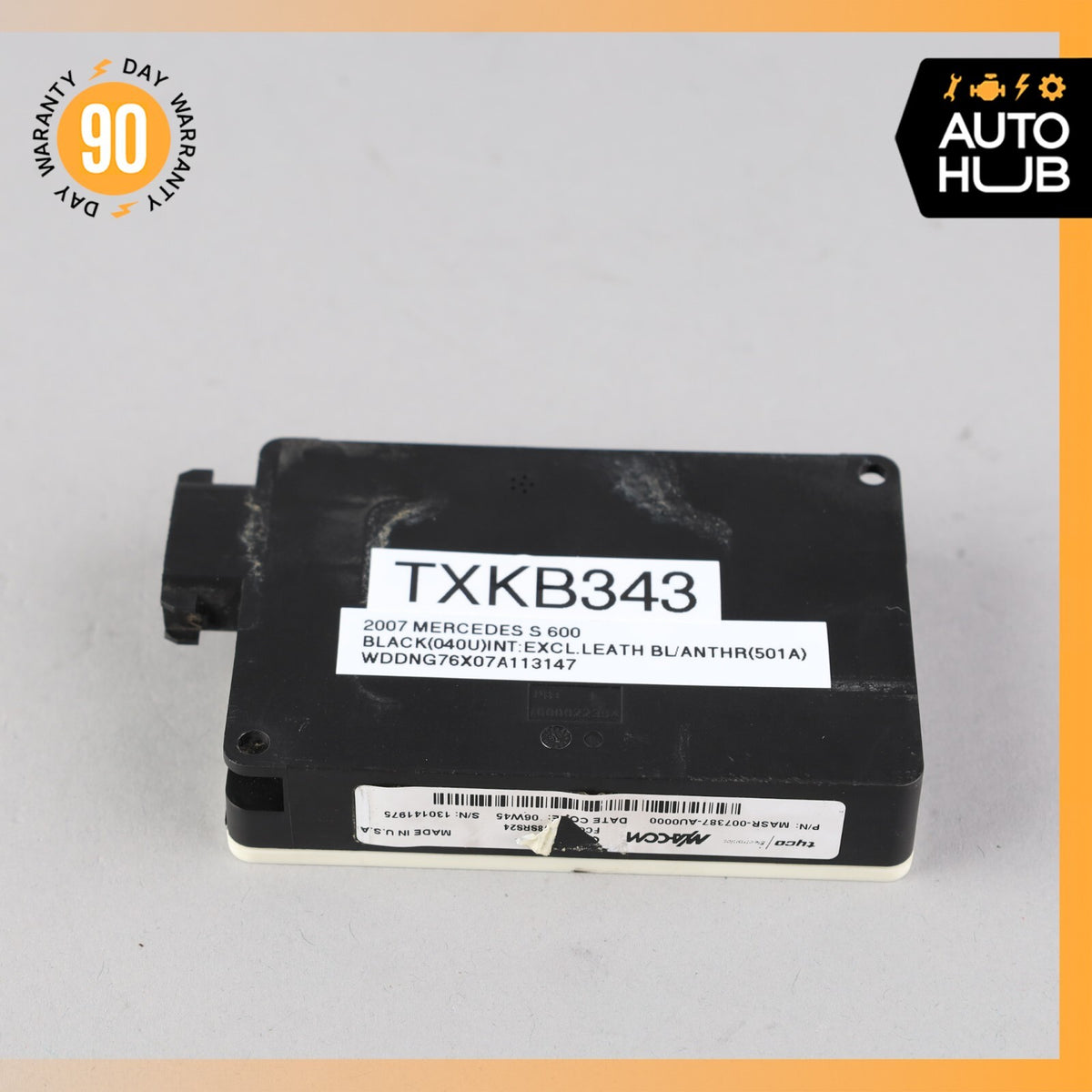 Mercedes W221 S600 S63 CL550 Bumper Blind Spot Radar Distance Sensor Module OEM - photo 4