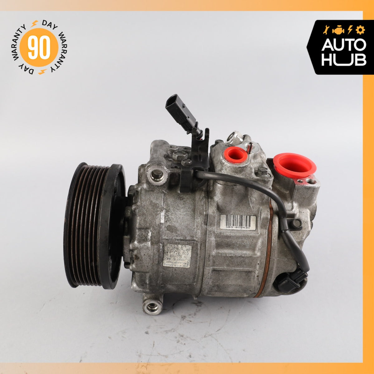 03-18 Bentley Continental GTC Speed GT A/C Air Conditioning Compressor OEM 83k - photo 2