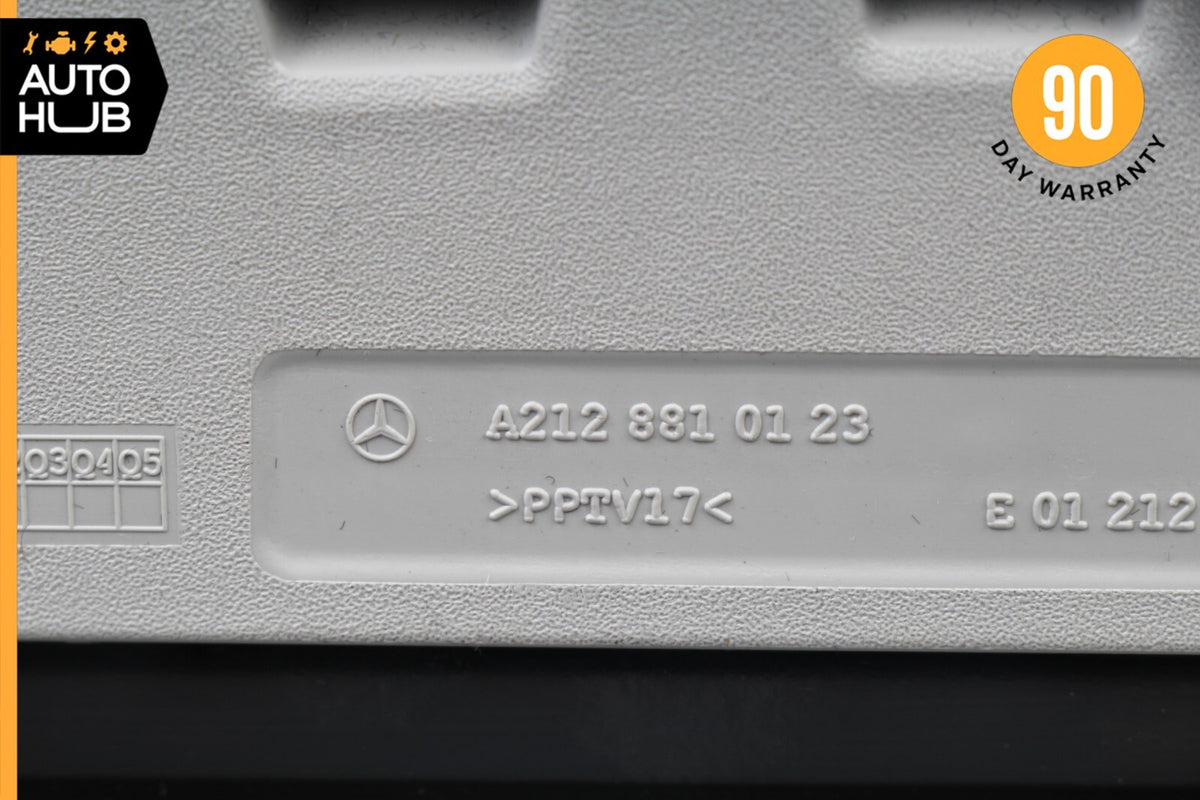 10-16 Mercedes W218 CLS550 E400 Left Driver Side Under Seat Compartment Gray OEM - photo 11
