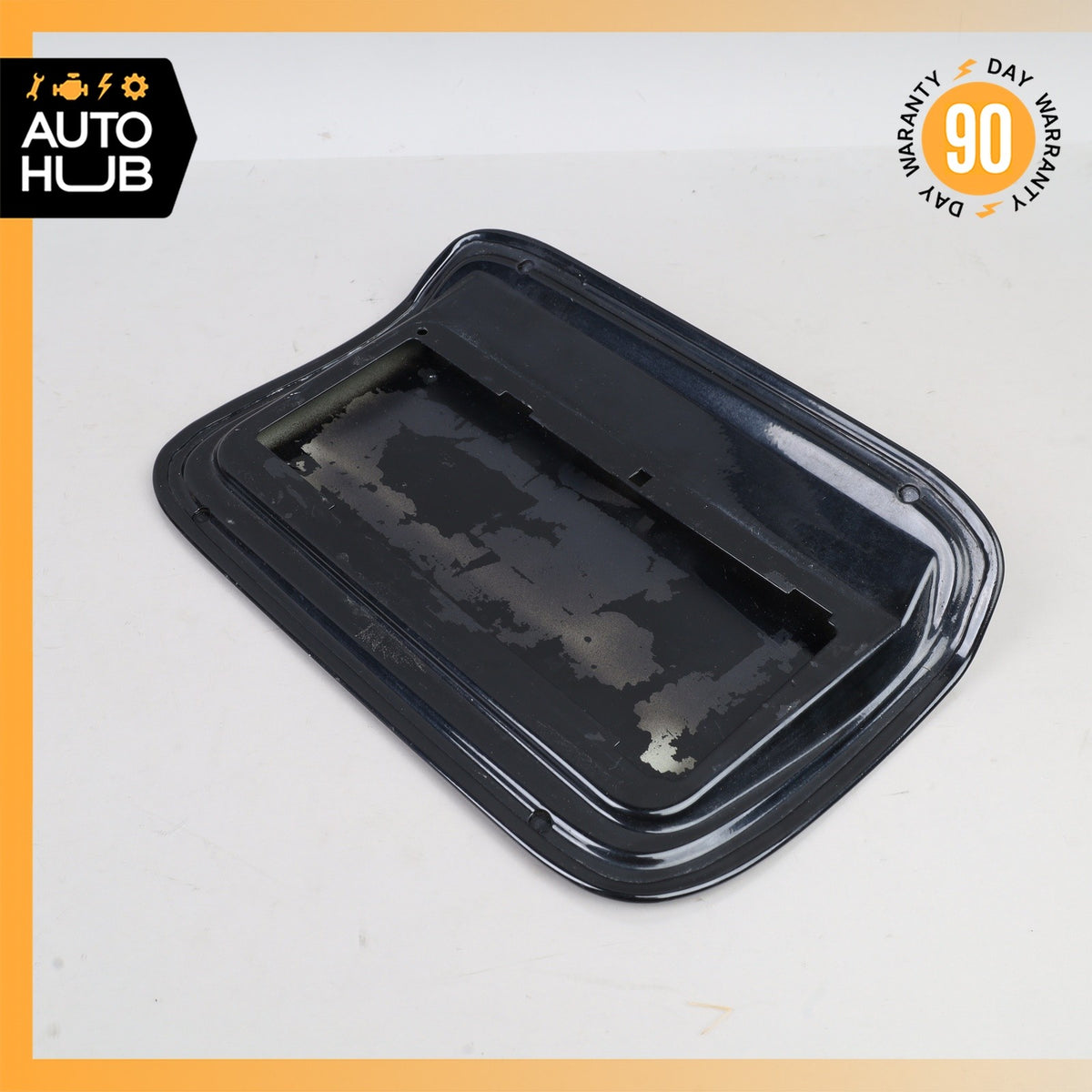 11-16 BMW F10 ActiveHybrid 5 Fuel Gas Tank Filler Lid Door Black OEM - photo 5