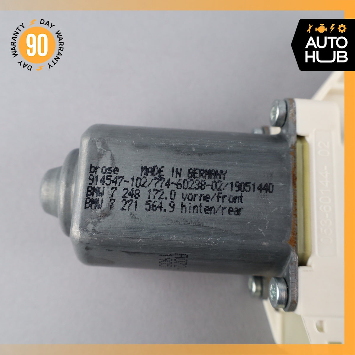 11-16 BMW F10 528i 535i 550i Front or Rear Right Side Window Regulator Motor OEM - photo 10