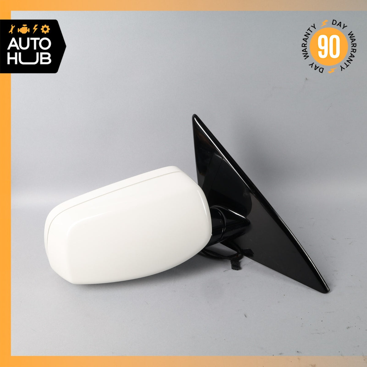 06-10 BMW E64 650i Right Side Rear View Door Mirror Alpine White OEM 65k - photo 9