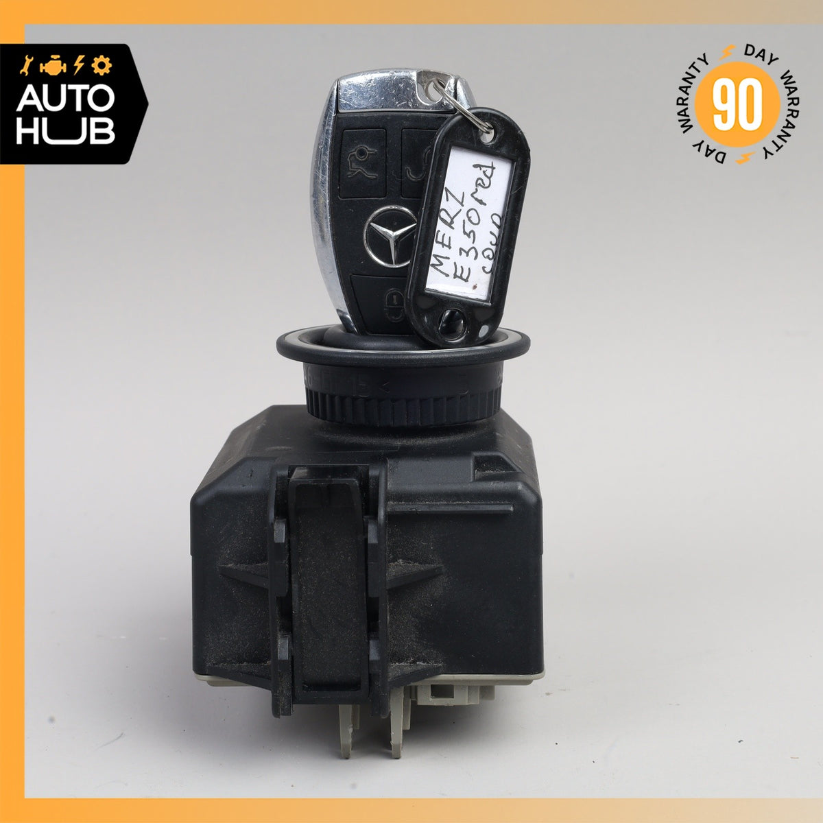 14-20 Mercedes W207 E350 E550 E400 E63 AMG Ignition Switch Module w/ Key OEM - photo 3