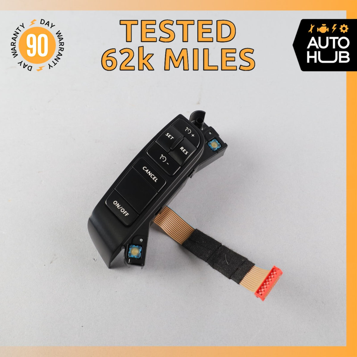 03-12 Bentley Continental GTC Left Steering Wheel Control Switch Button OEM 62k - photo 1