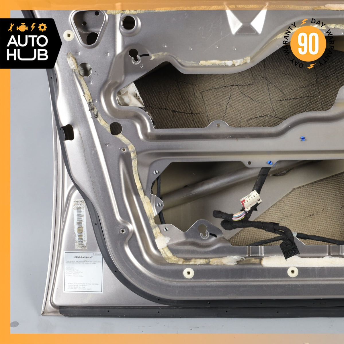 03-13 Maserati Quattroporte S GT S M139 Front Left Driver Side Door Shell OEM - photo 18