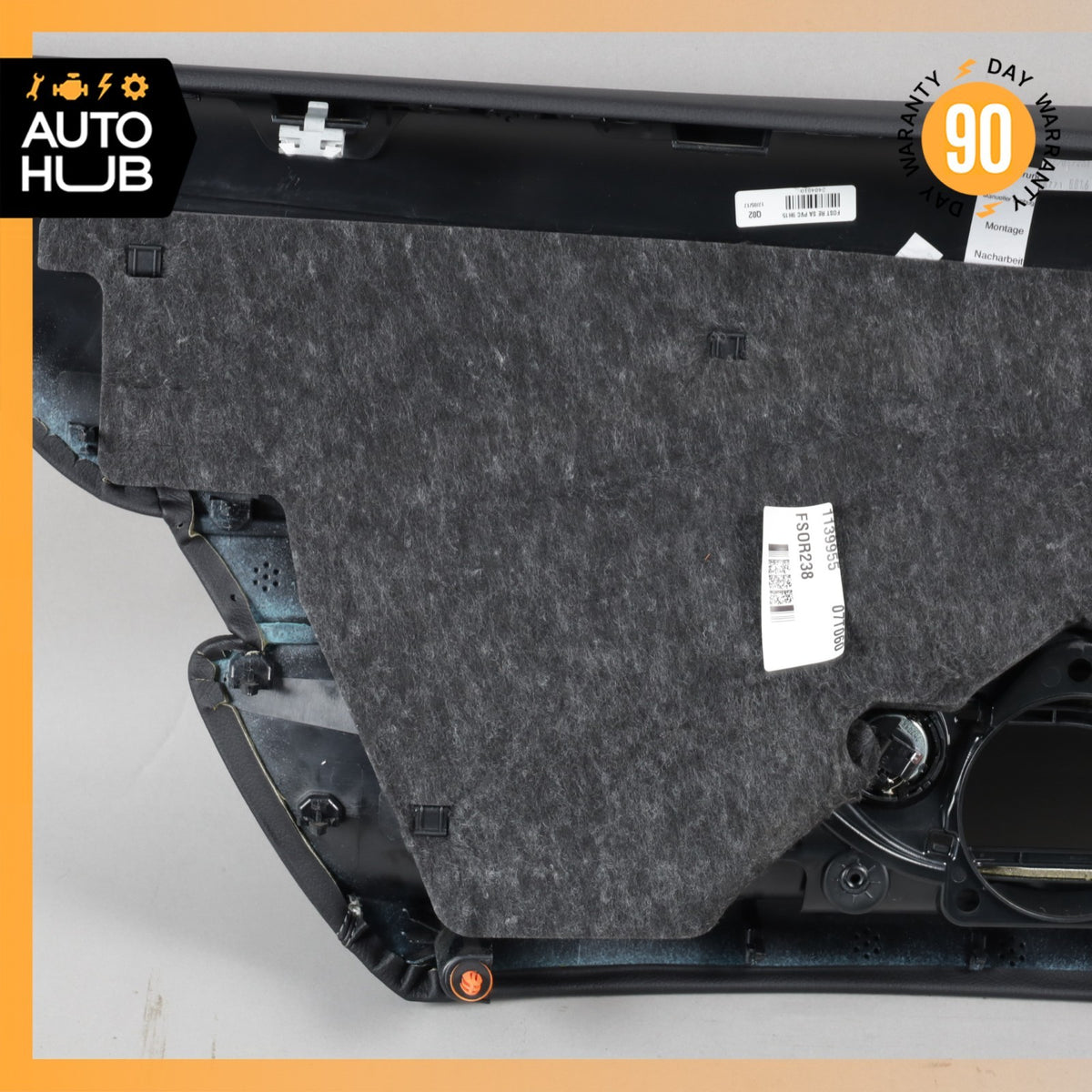 18-23 Mercedes W238 E400 E450 Coupe Door Panel Rear Right Side Black OEM - photo 13