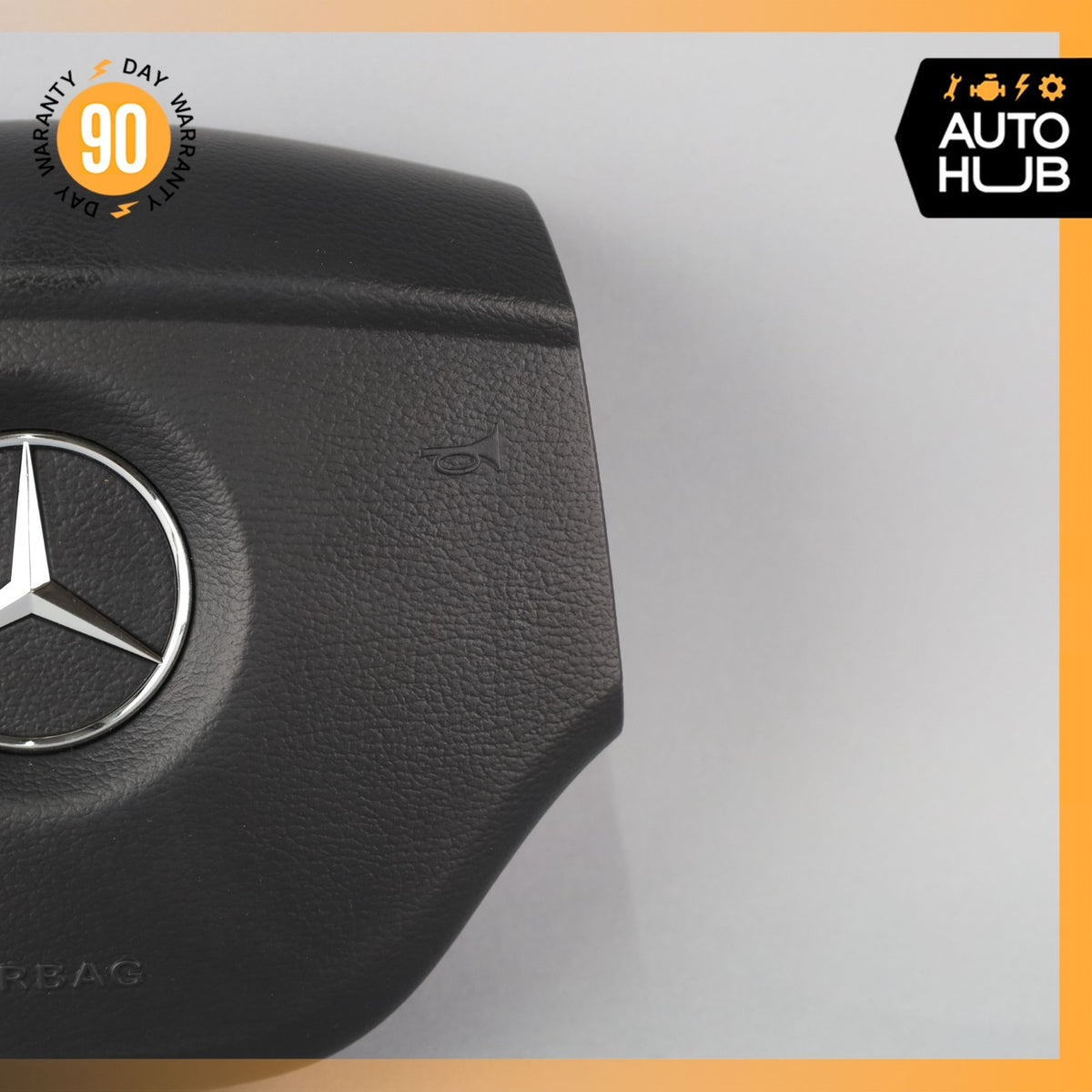 06-08 Mercedes W164 ML63 GL450 Driver Steering Wheel Airbag Air Bag Black OEM - photo 3