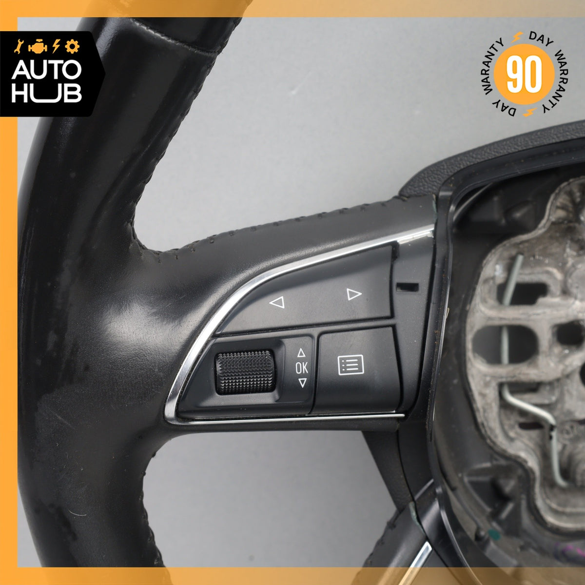 Audi 4G8 A7 S7 Steering Wheel Black 4G0419091M OEM - photo 2