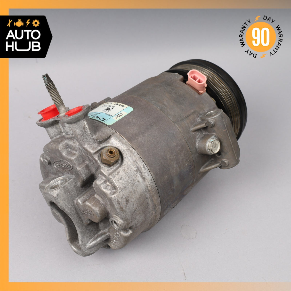 04-09 Cadillac XLR A/C Air Conditioning Compressor 10441357 OEM 81k - photo 8