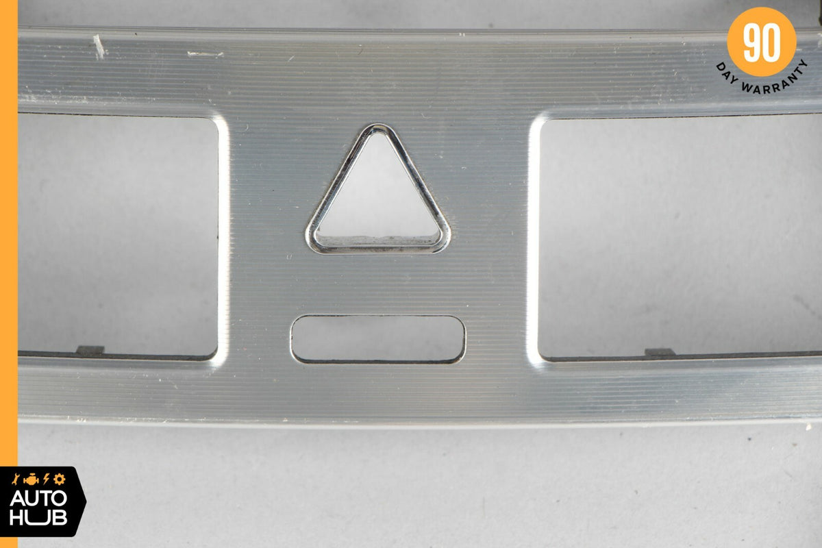 05-07 Mercedes W203 C280 C350 Dash Control Switch Panel Trim Bezel Aluminium OEM - photo 6
