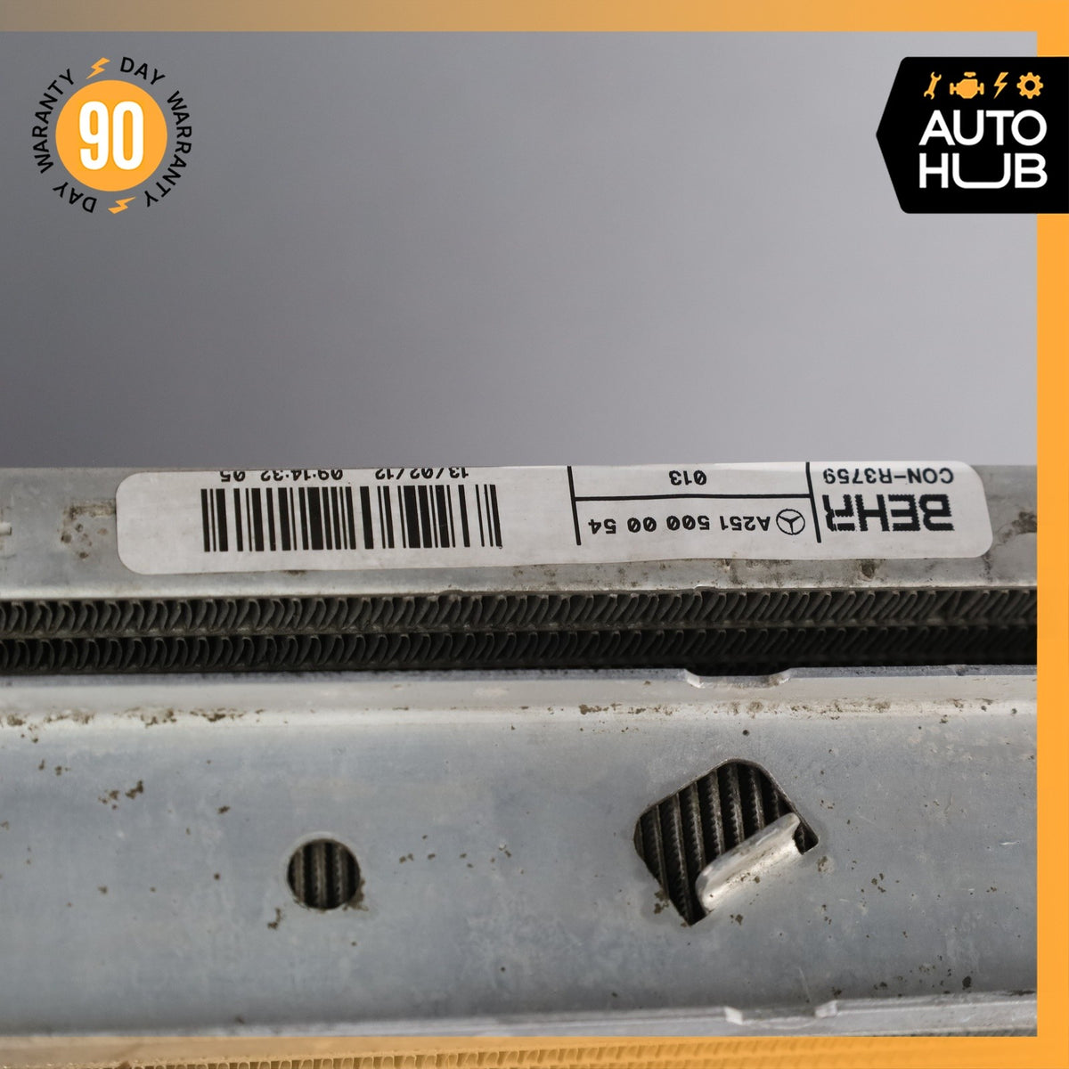 06-13 Mercedes X164 GL350 R350 Cooling Radiator AC Condenser Oil Cooler OEM - photo 11
