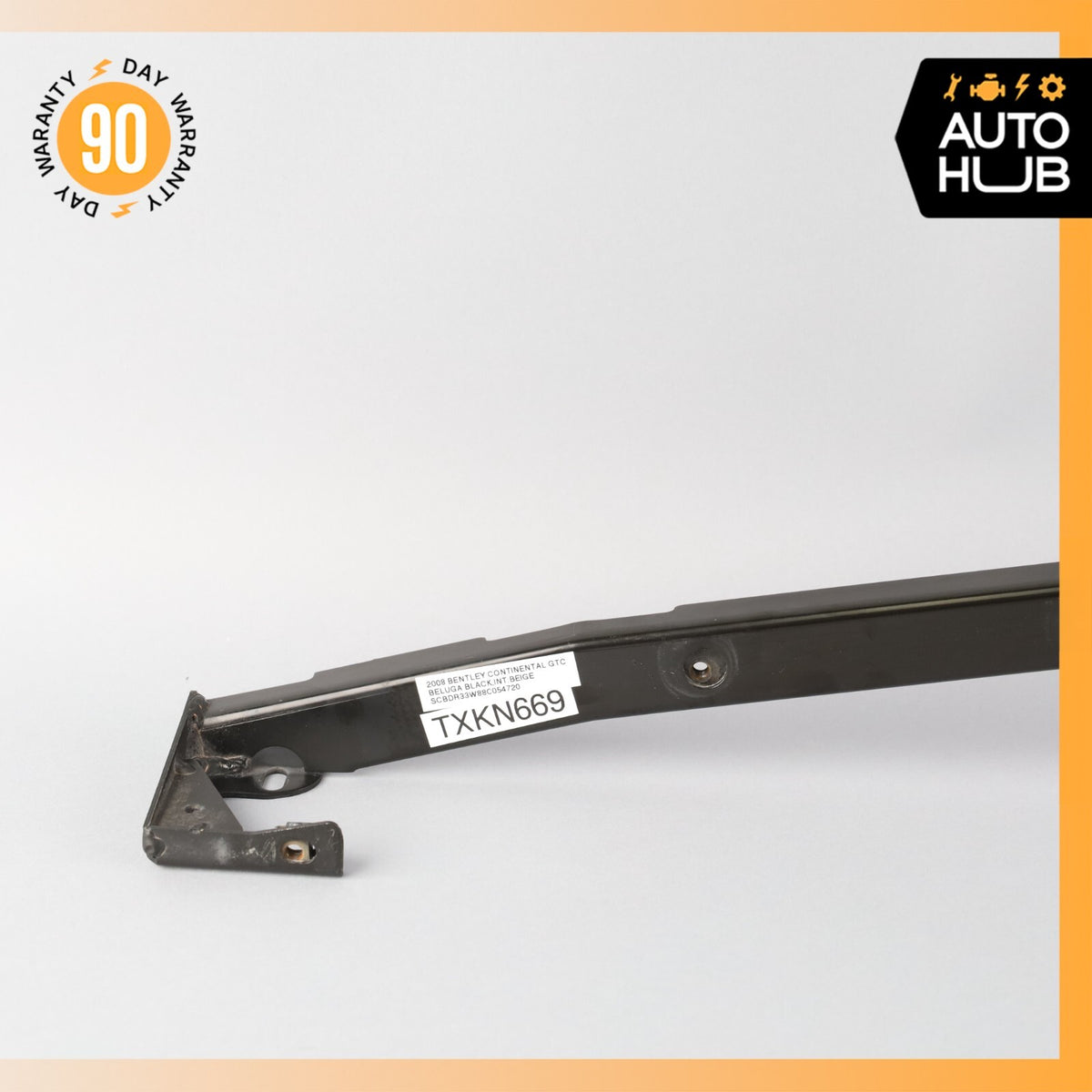 06-13 Bentley Continental GTC GT Front Bumper Center Support Bracket OEM 63k - photo 2