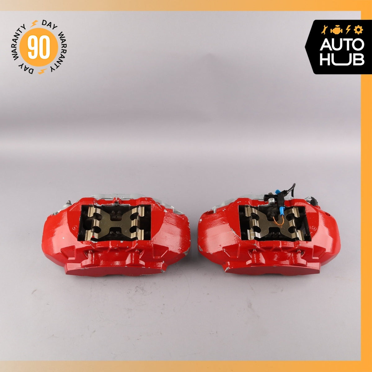Mercedes W213 E43 C43 CLS53 AMG Front Right & Left Side Brake Calipers Set OEM - photo 5