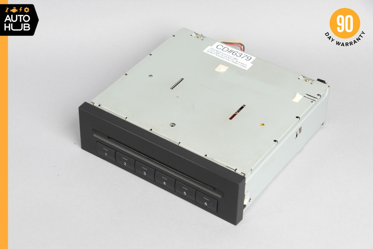 03-12 Mercedes W211 E55 AMG GL550 CLS500 6 Disk CD Changer Player 2118275542 OEM - photo 2