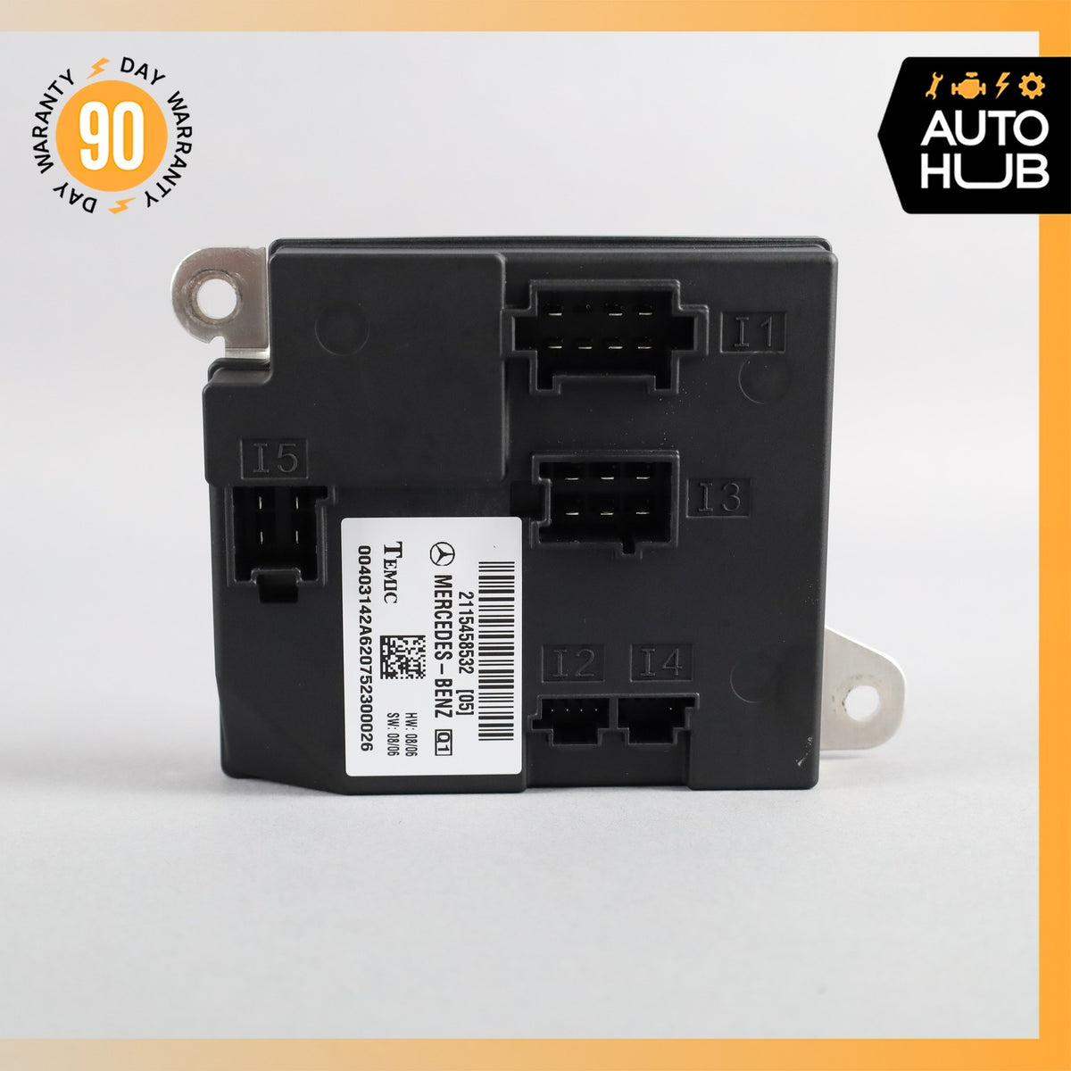 06-11 Mercedes W211 E350 E63 AMG Body Control Module BCM 2115458532 OEM - photo 8