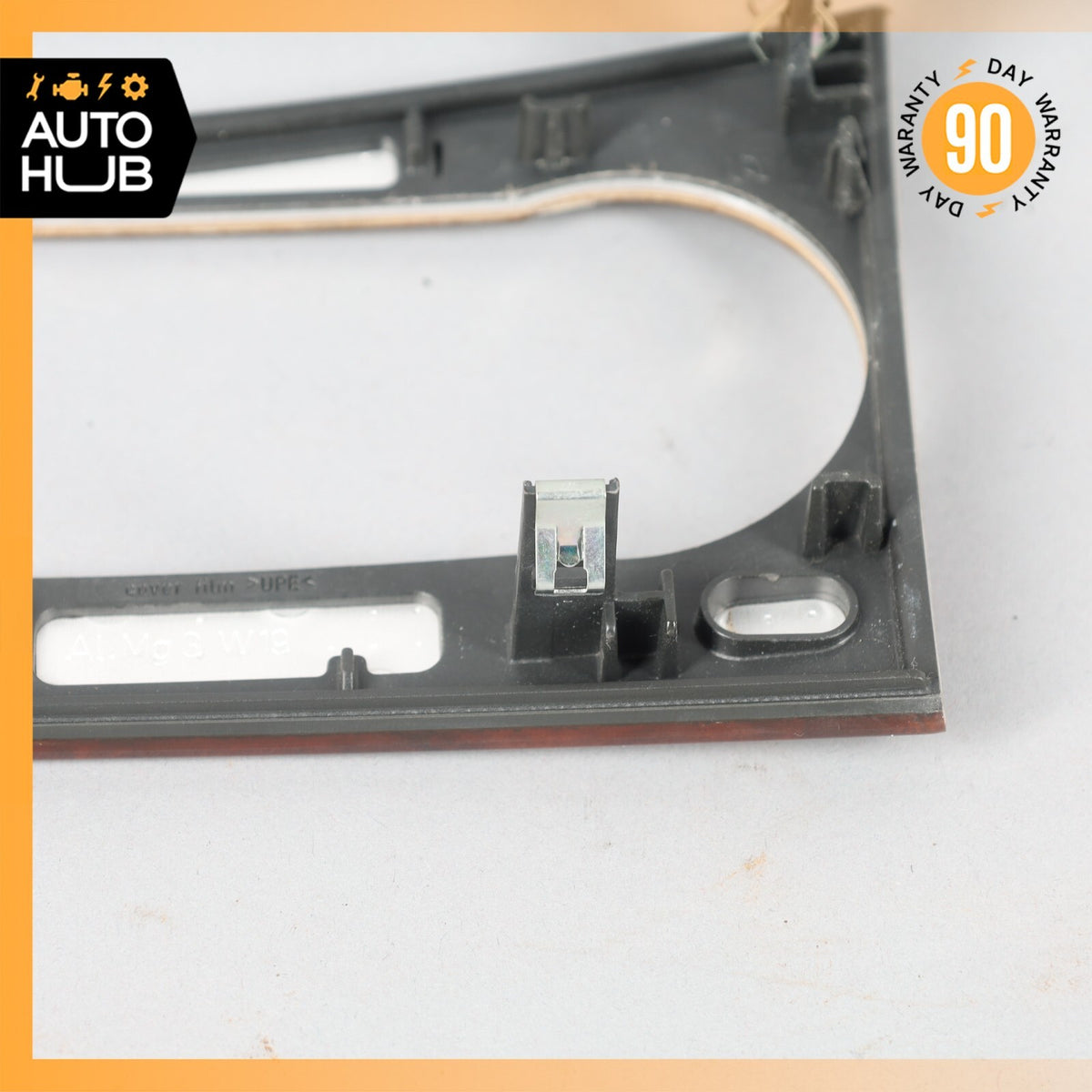 08-14 Mercedes W204 C300 C350 AC A/C Climate Control Switch Trim Bezel Wood OEM - photo 9
