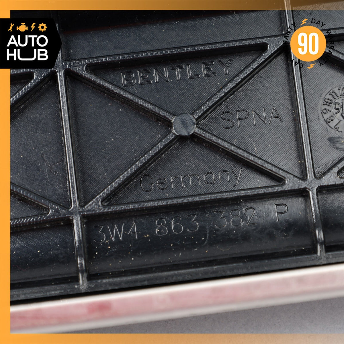 06-13 Bentley Continental Flying Spur Front Left & Right Door Step Sill Set OEM - photo 12