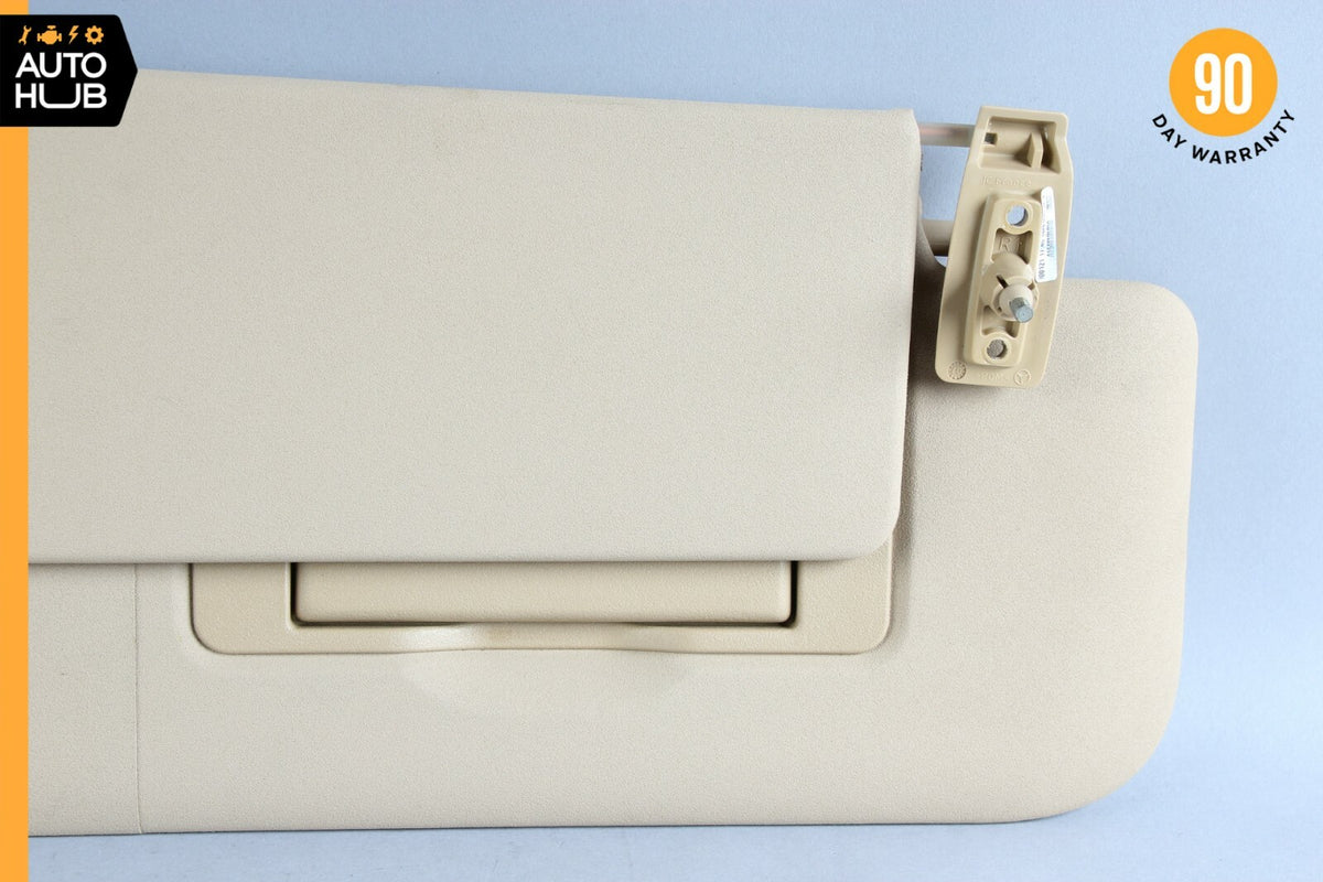 06-12 Mercedes X164 GL450 ML350 ML450 Sun Visor Sunvisor Right Side Beige OEM - photo 7