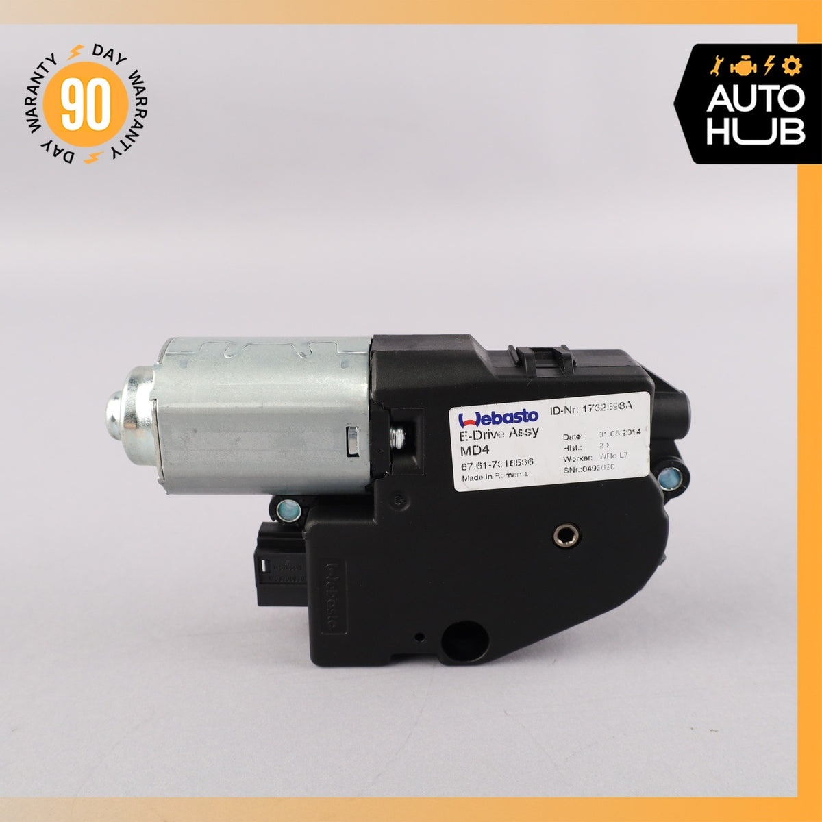 14-20 BMW F32 428i 435i 440i Panoramic Sunroof Sun Roof Motor OEM - photo 2
