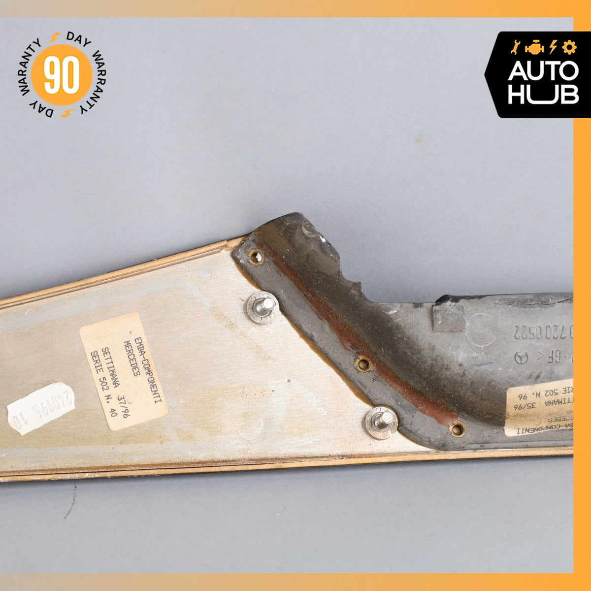 93-99 Mercedes W140 CL600 S500 Coupe Left Driver Side Door Panel Trim Wood OEM - photo 15
