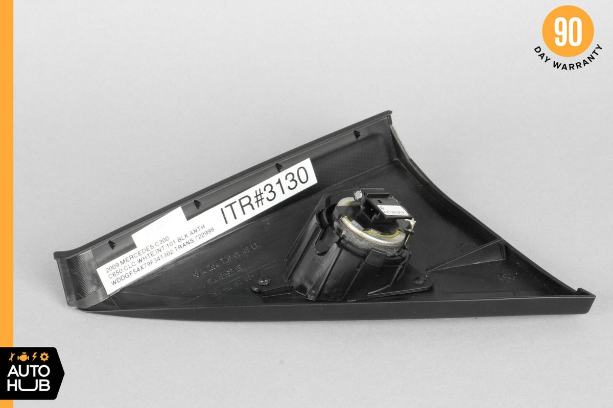 08-14 Mercedes W204 C300 Front Left Side Door Panel Tweeter Speaker Cover OEM - photo 9