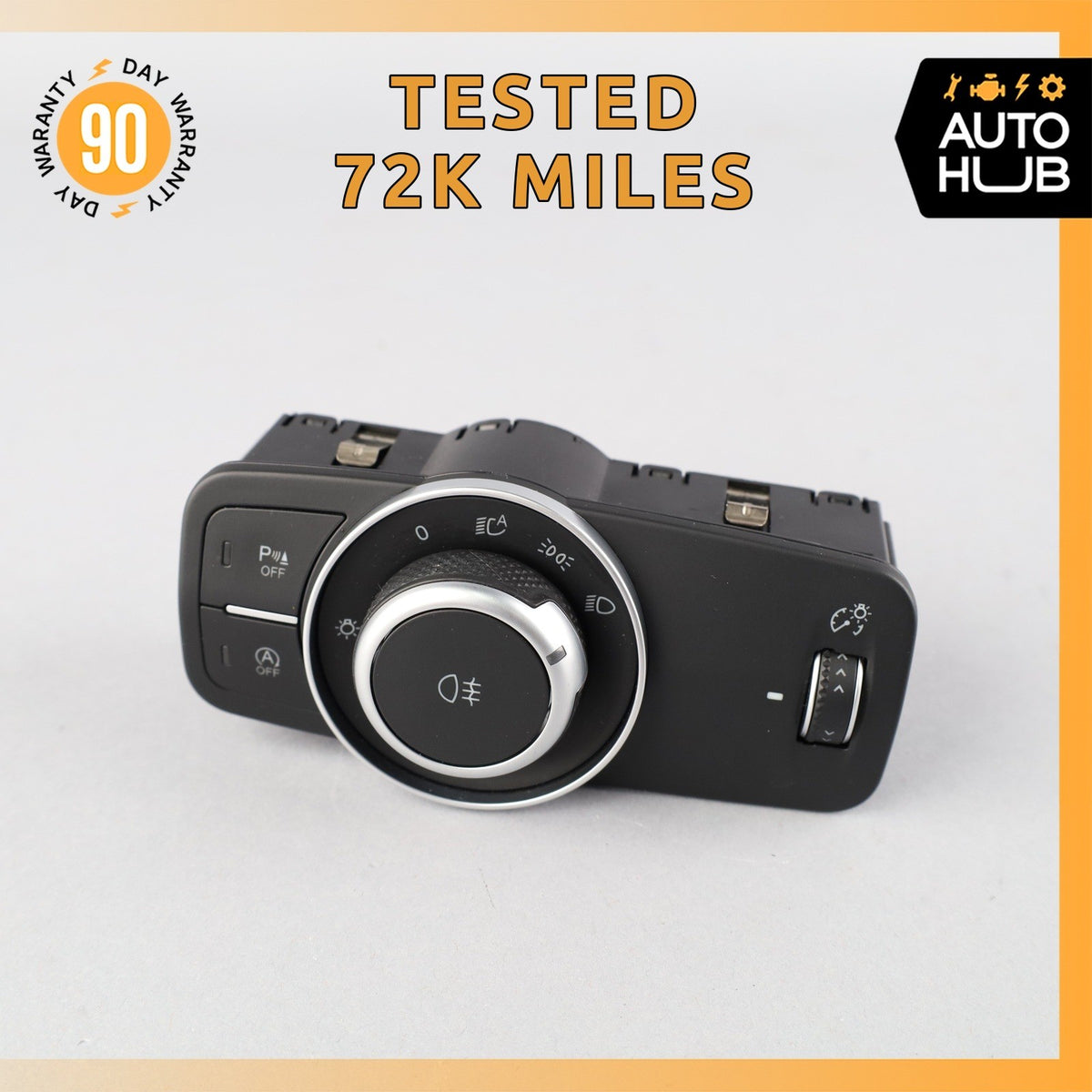 17-26 Alfa Romeo 949 Stelvio Dashboard Headlight Head Light Control Switch OEM - photo 1